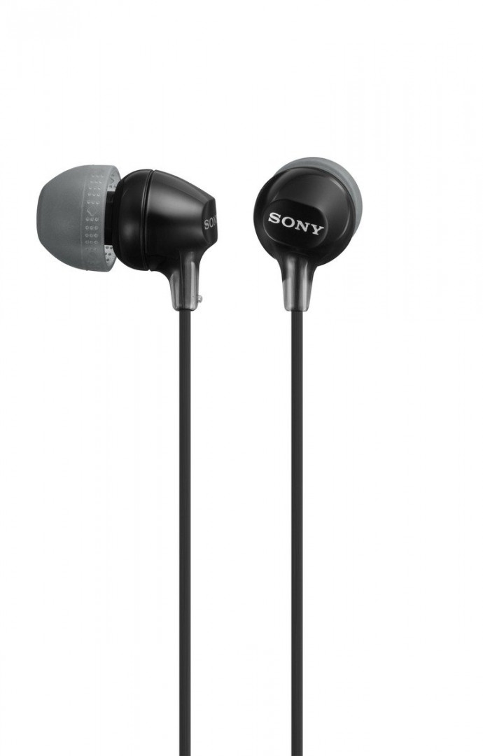 Sony MDREX Fashion Color EX Series Earphones No Microphone One Size Black