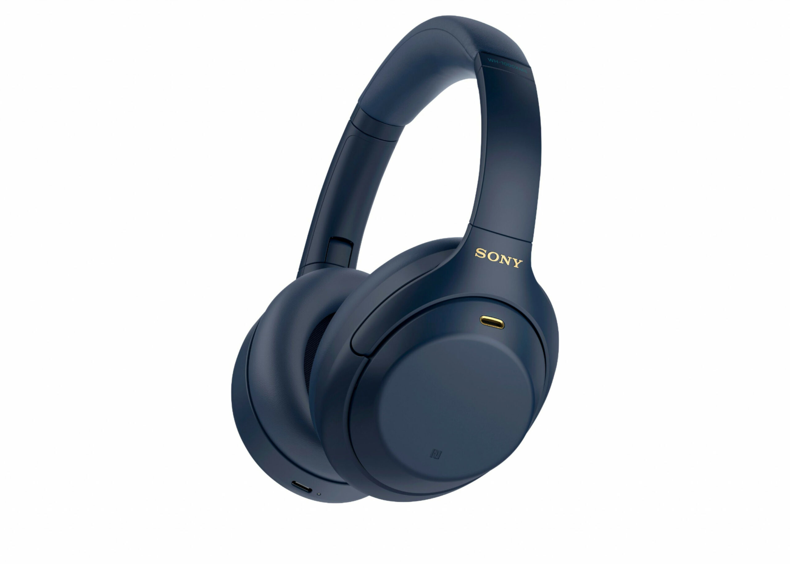 Sony Wireless Noise-Cancelling Over-the-Ear Headphones WHXM/L Midnight  Blue