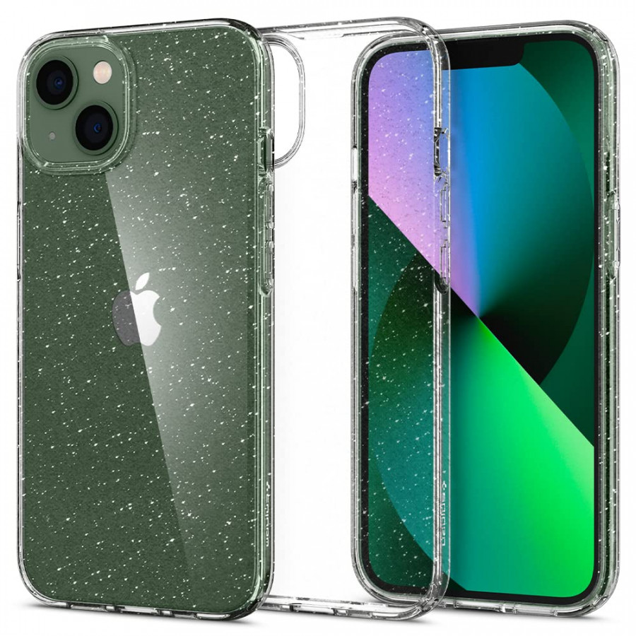 Spigen Liquid Crystal Glitter Hülle Kompatibel mit iPhone  -Crystal Quartz