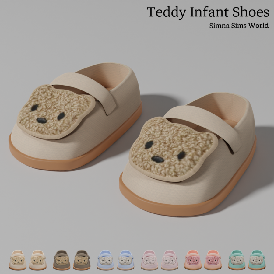 Teddy Shoes- infant converted - The Sims  Create a Sim - CurseForge