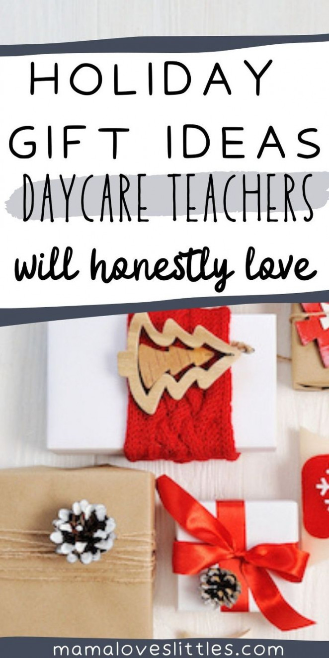 The Best Christmas Gifts for Your Childcare Provider  Teacher