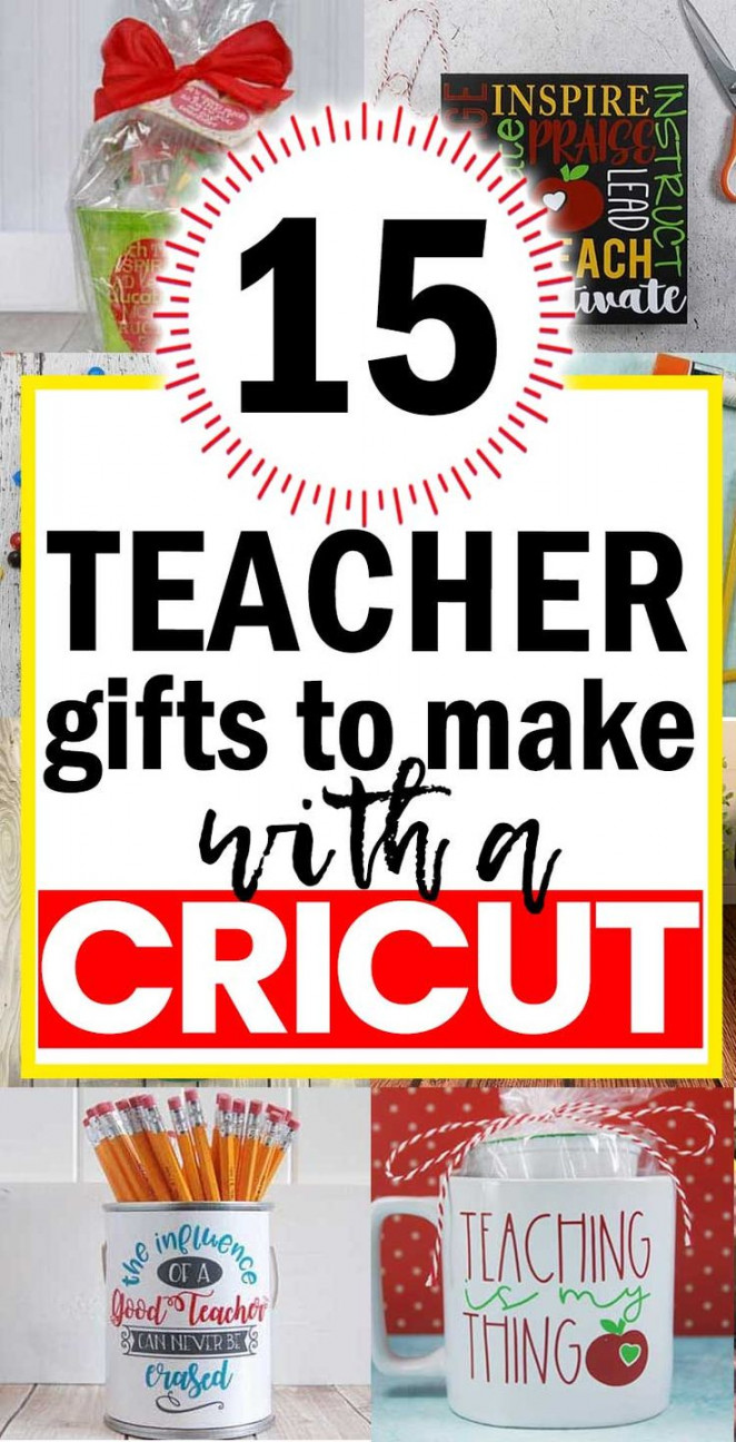 The Best Silhouette and Cricut Teacher Gifts to Make - Burton