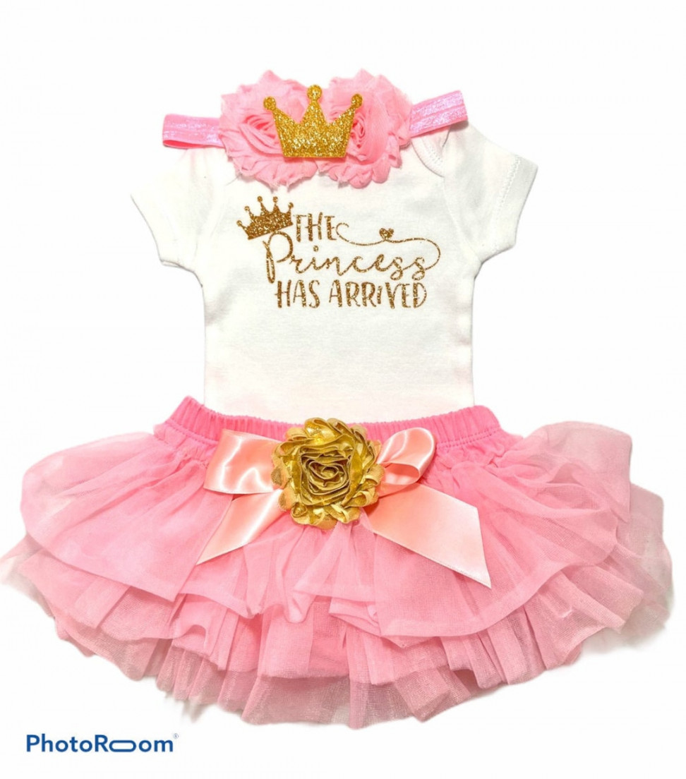 The Princess Has Arrived Baby Girl Newborn Outfit Baby Girl - Etsy