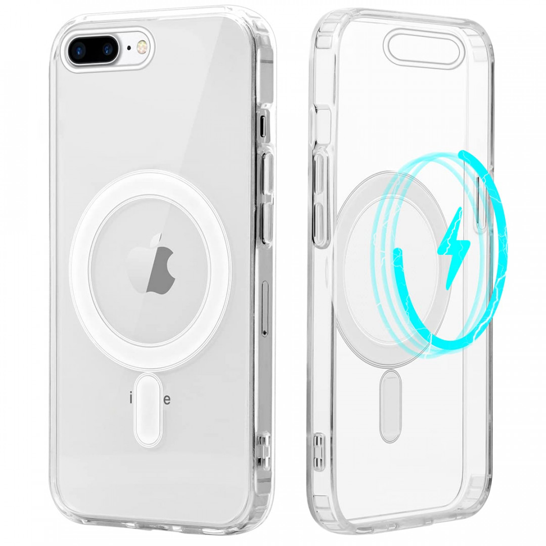 Yoedge Clear Magnetic Case for iPhone  Plus/ Plus