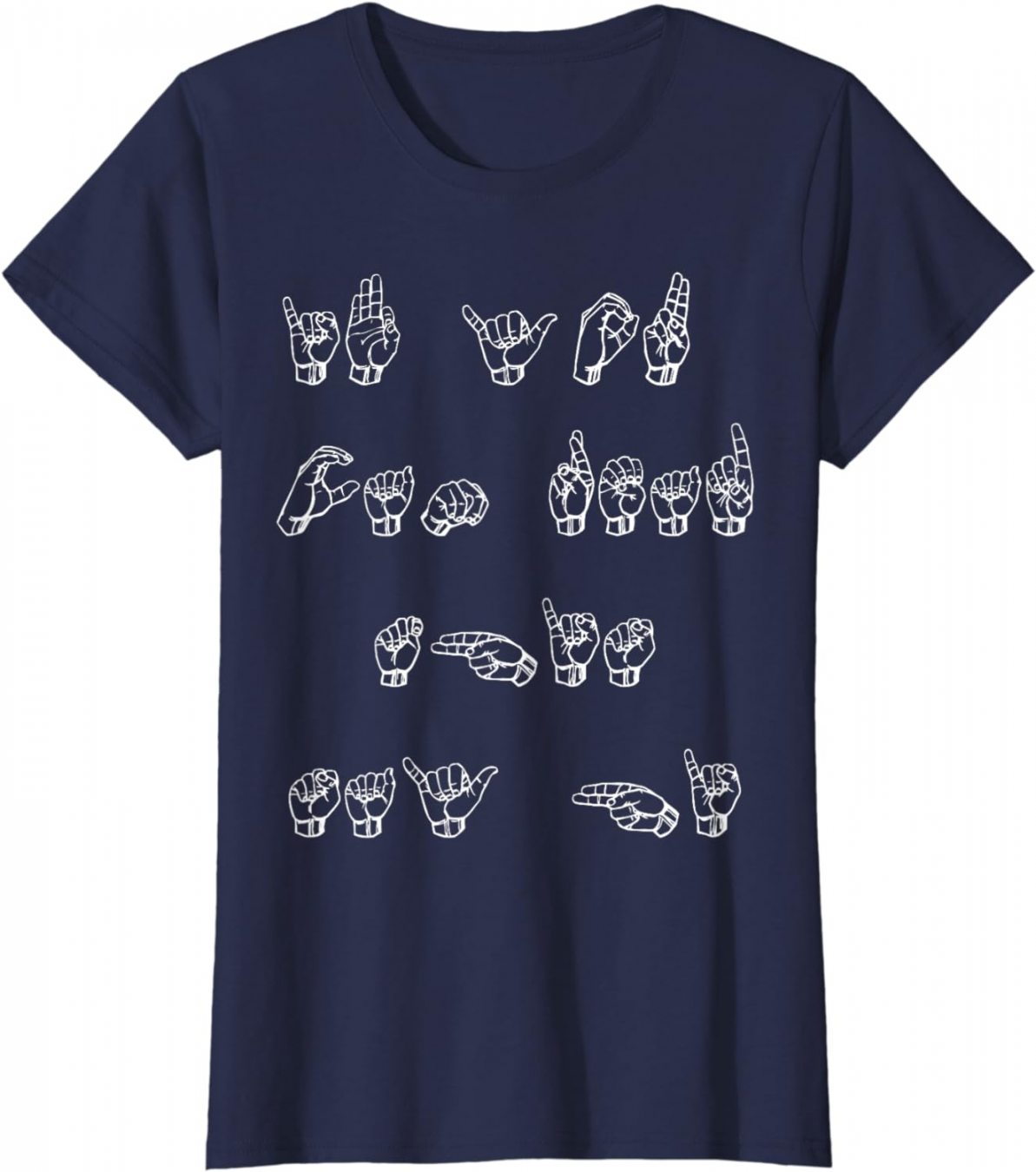 American Sign Language If You Can Read This Say Hi T Shirt