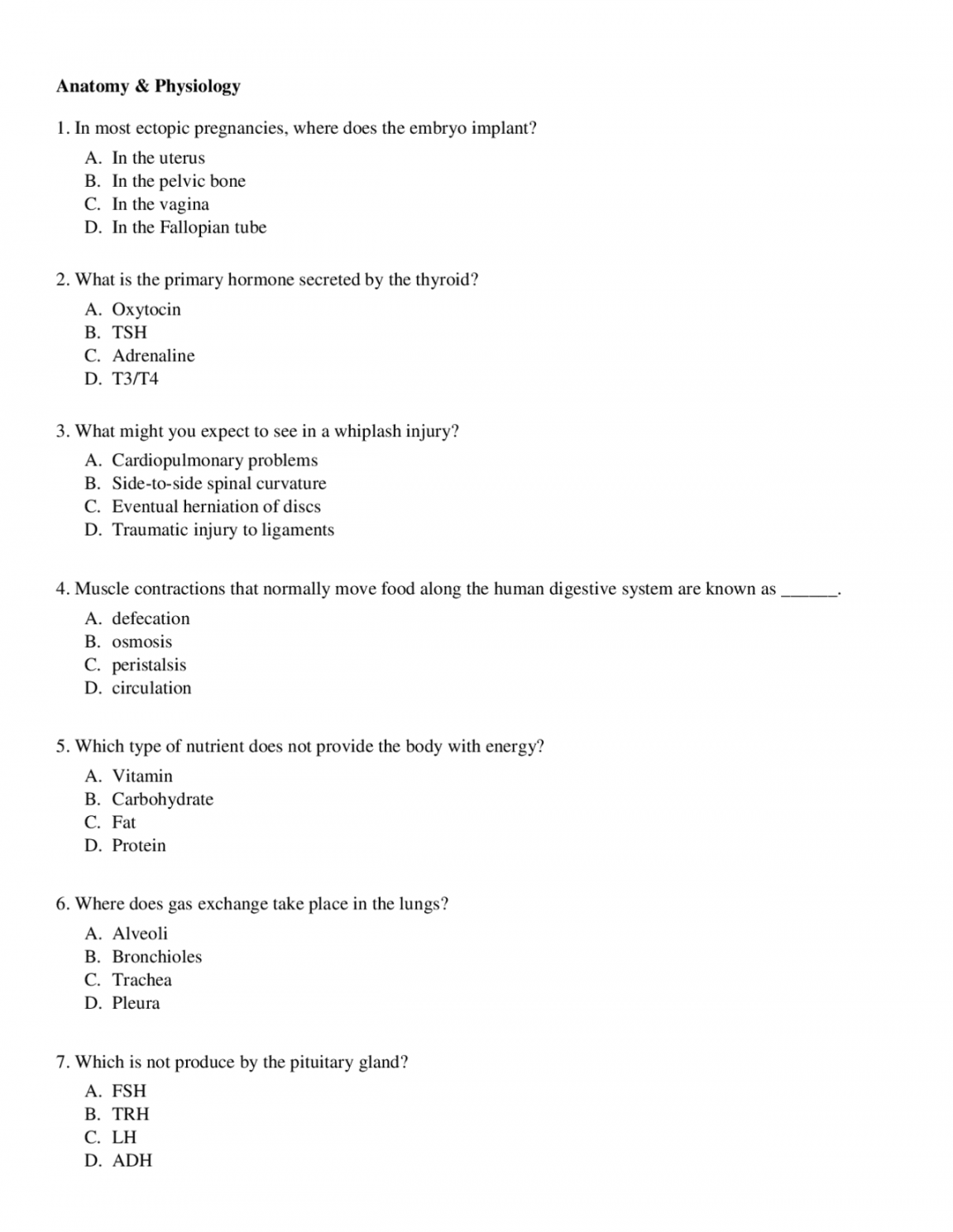 Anatomy-Physiology-Questions-With-Answers