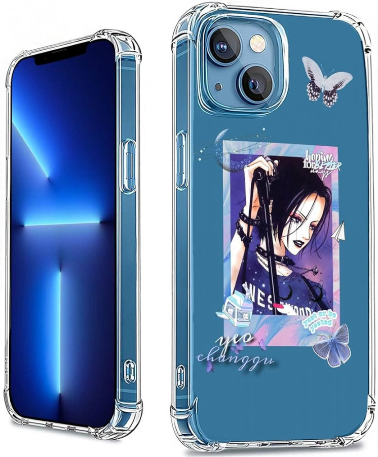 Anime Nana Transparent TPU Bumper Clear Phone Case Cover with