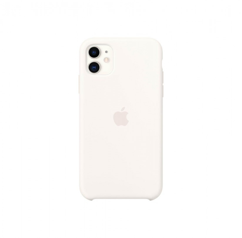 Apple iPhone  Silicone Case - White