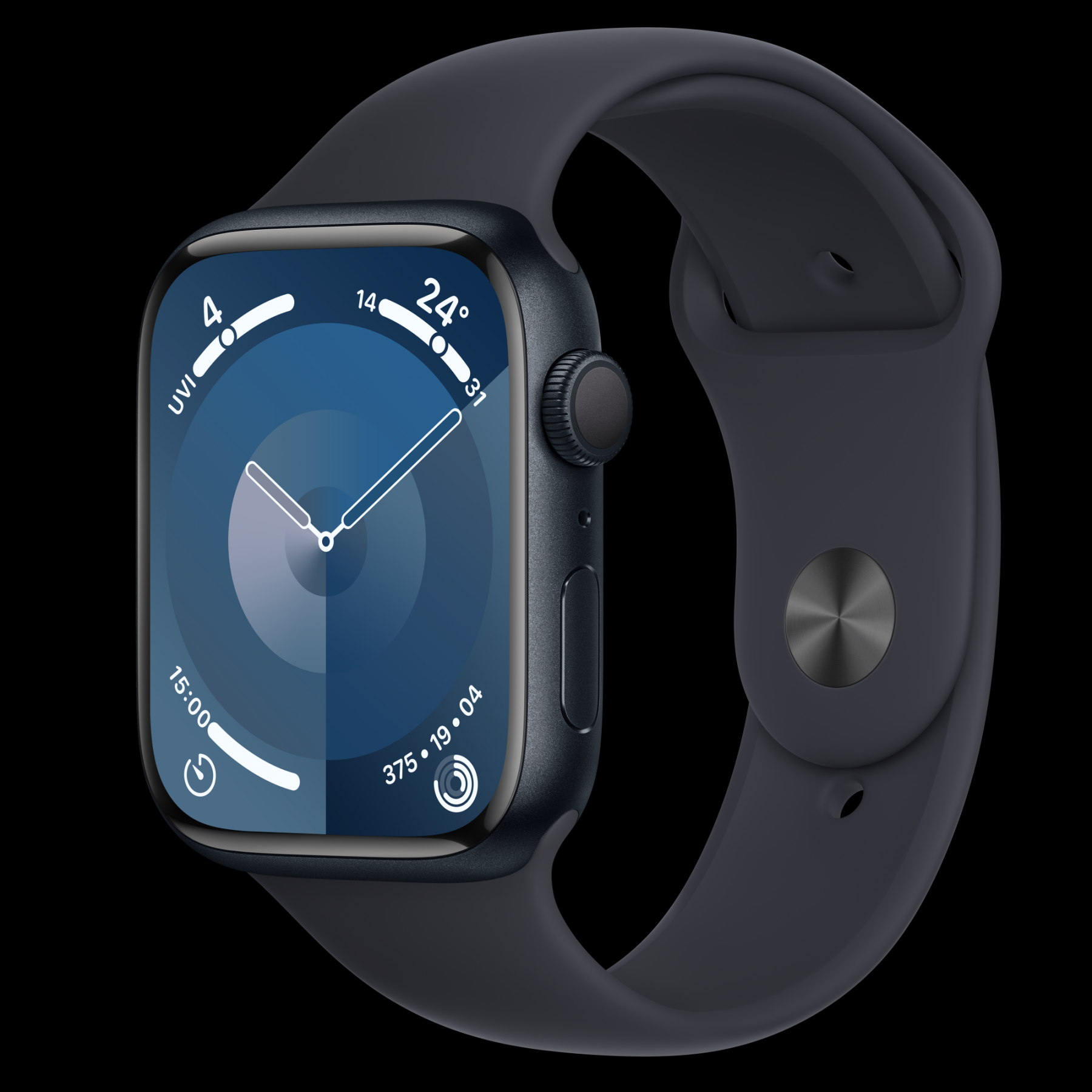 Apple Watch Series  GPS,  mm Aluminiumgehäuse Mitternacht, Sportarmband  Mitternacht – S/M