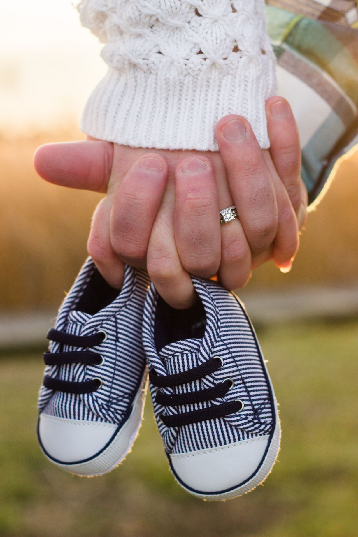 Baby announcement Maternity photography Baby shoes  Baby