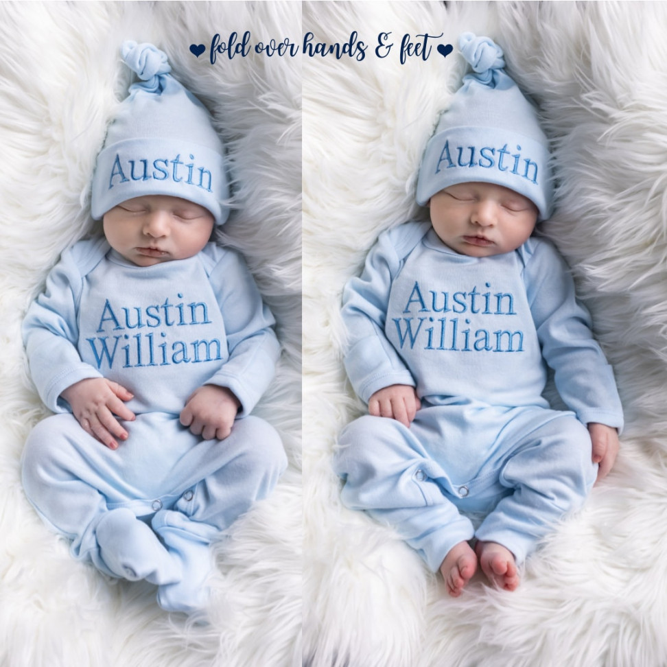 Baby Boy Clothes Baby Boy Coming Home Outfit Baby Boy Gift Newborn