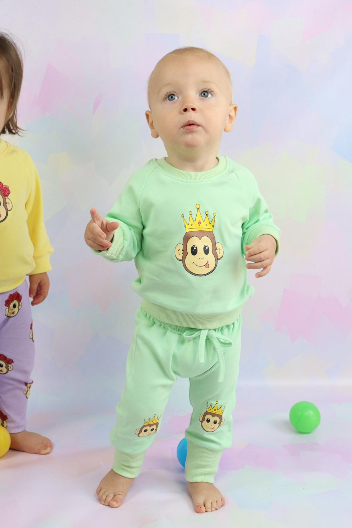 Baby Boy Lounge Set - Bright & Colourful Baby Clothes – Cami Rose