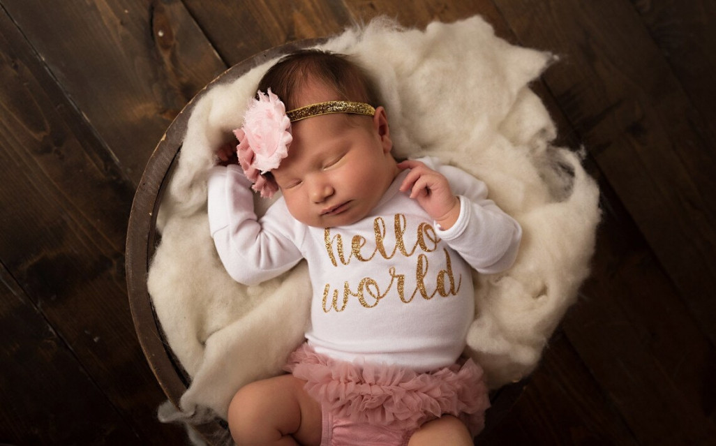 Baby Girl Coming Home Outfit Baby Girl Clothes Hello World Newborn