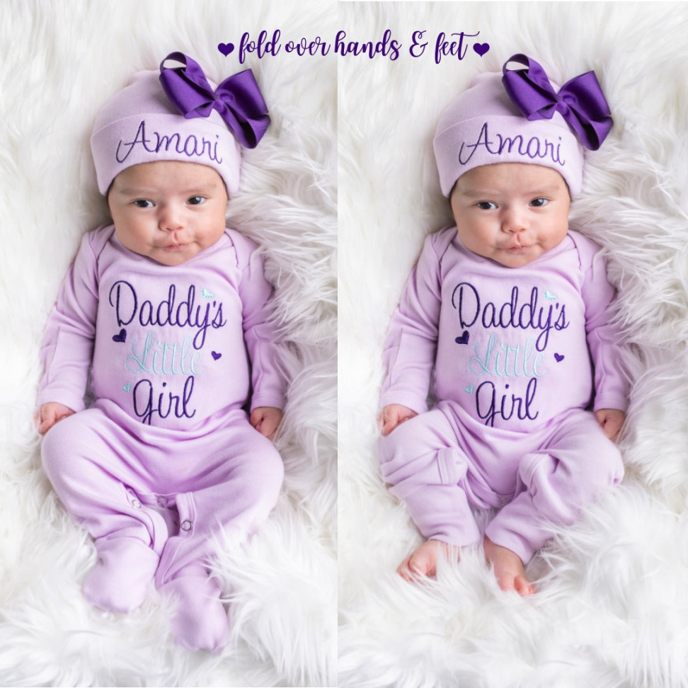 Baby Girl Coming Home Outfit Baby Girl Clothes Newborn Girl - Etsy