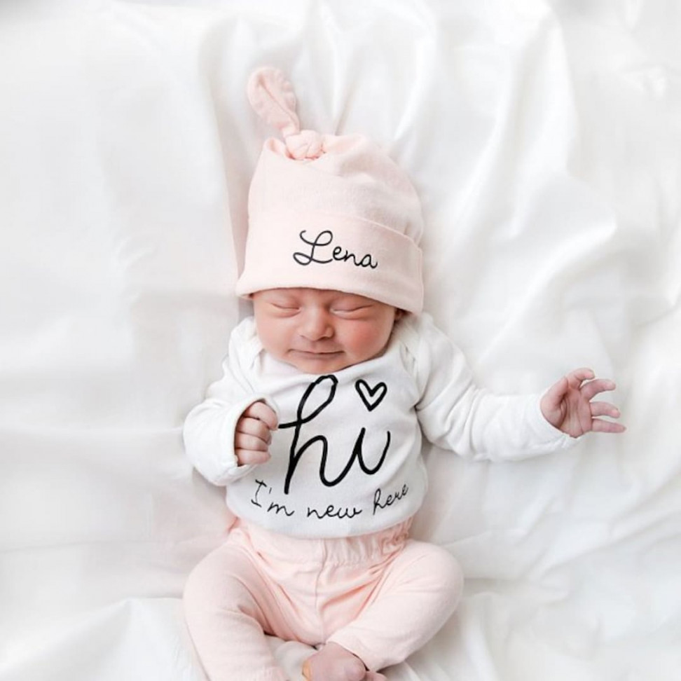 Baby Girl Coming Home Outfit, Newborn Girl Coming Home Outfit, Baby Girl  Clothes, Personalized Newborn Outfit, Newborn Girl Take Home Outfit -  Etsy