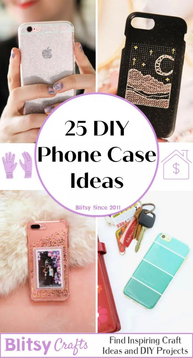 Best DIY Phone Case Ideas To Personalize Your Phone in