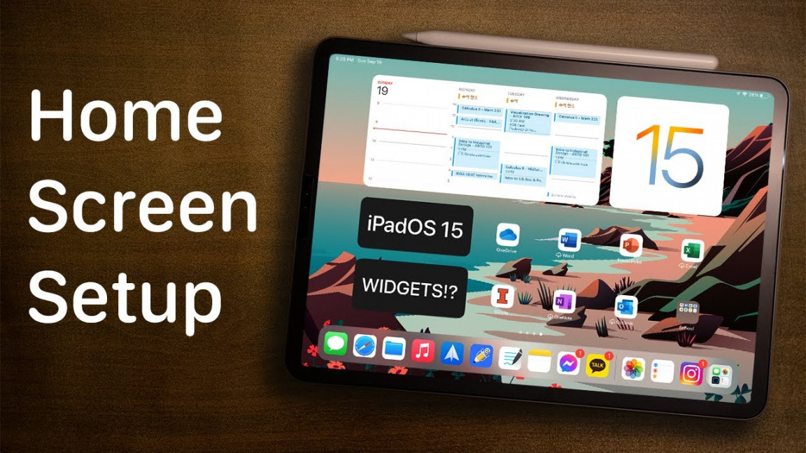 Best iPad Home Screen Setup with Widgets!