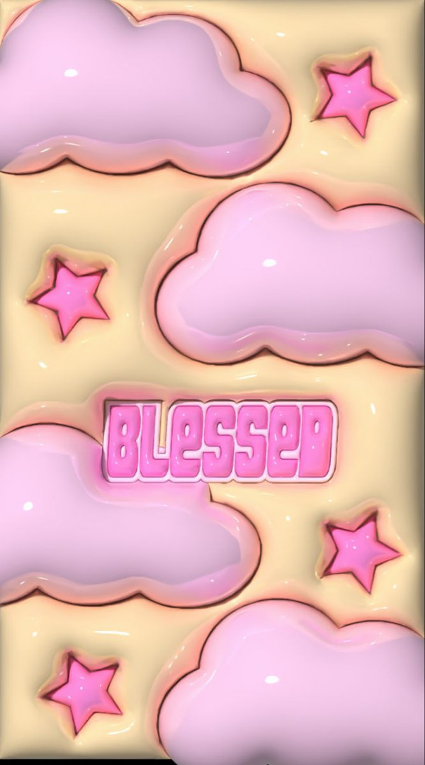 Blessed D Trendy Wallpaper  Pink wallpaper iphone, Christian