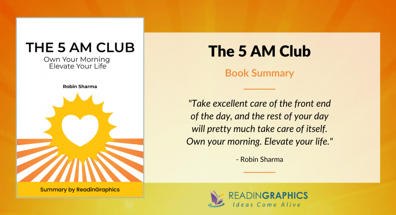 Book Summary - The  AM Club: Own Your Morning