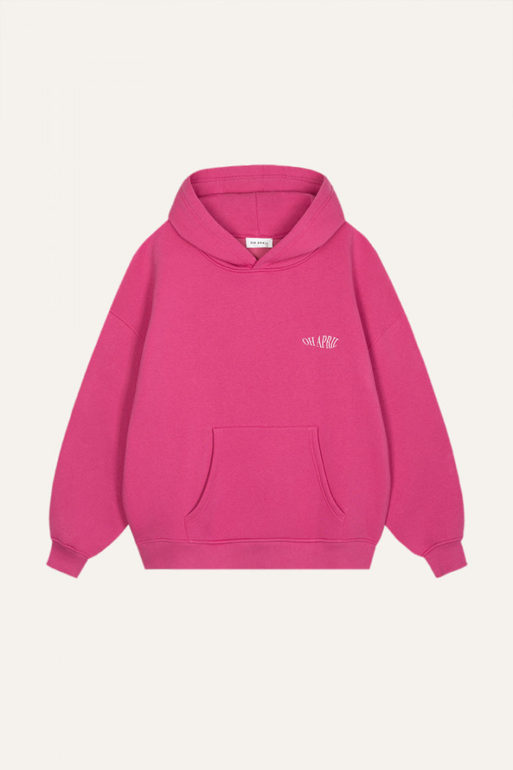 Boyfriend Hoodie Brilliant Pink Good Karma Club