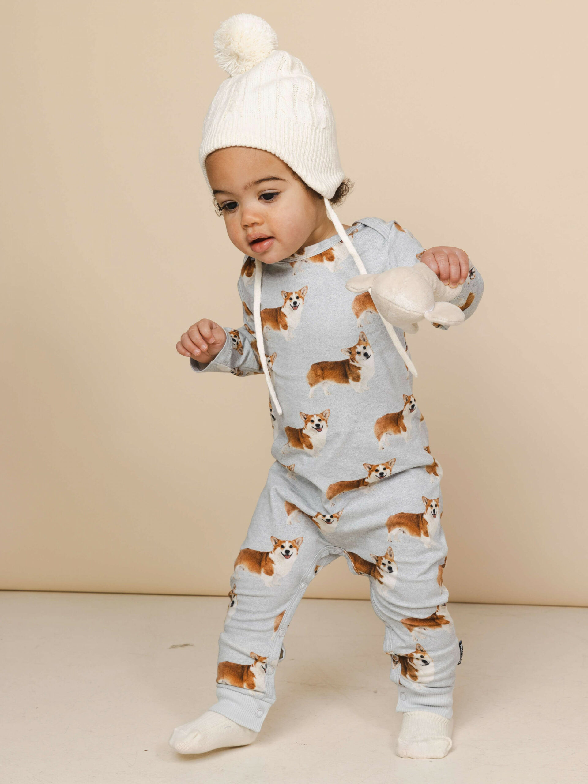 Corgi Time Jumpsuit Baby