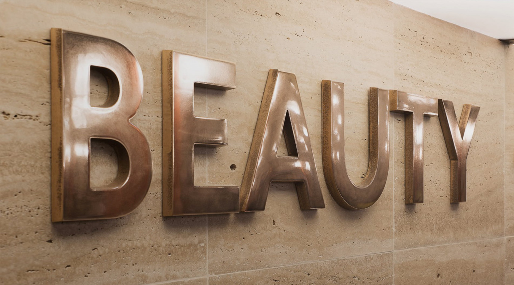 D Lettering Signage - A