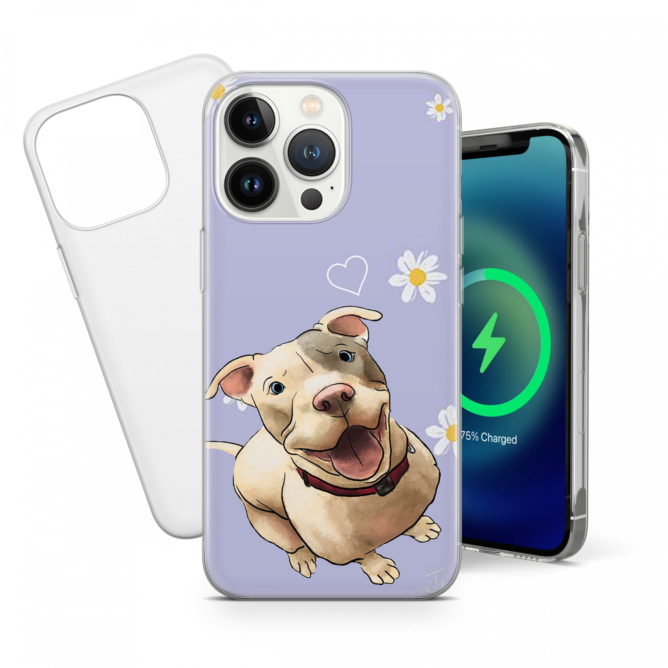 Dog iPhone Case - Pet Gift - Cute Phone Case - Animal Clear TPU