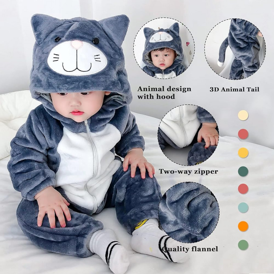 Doladola Baby Katzen Onesies kinder kostüm für karneval halloween