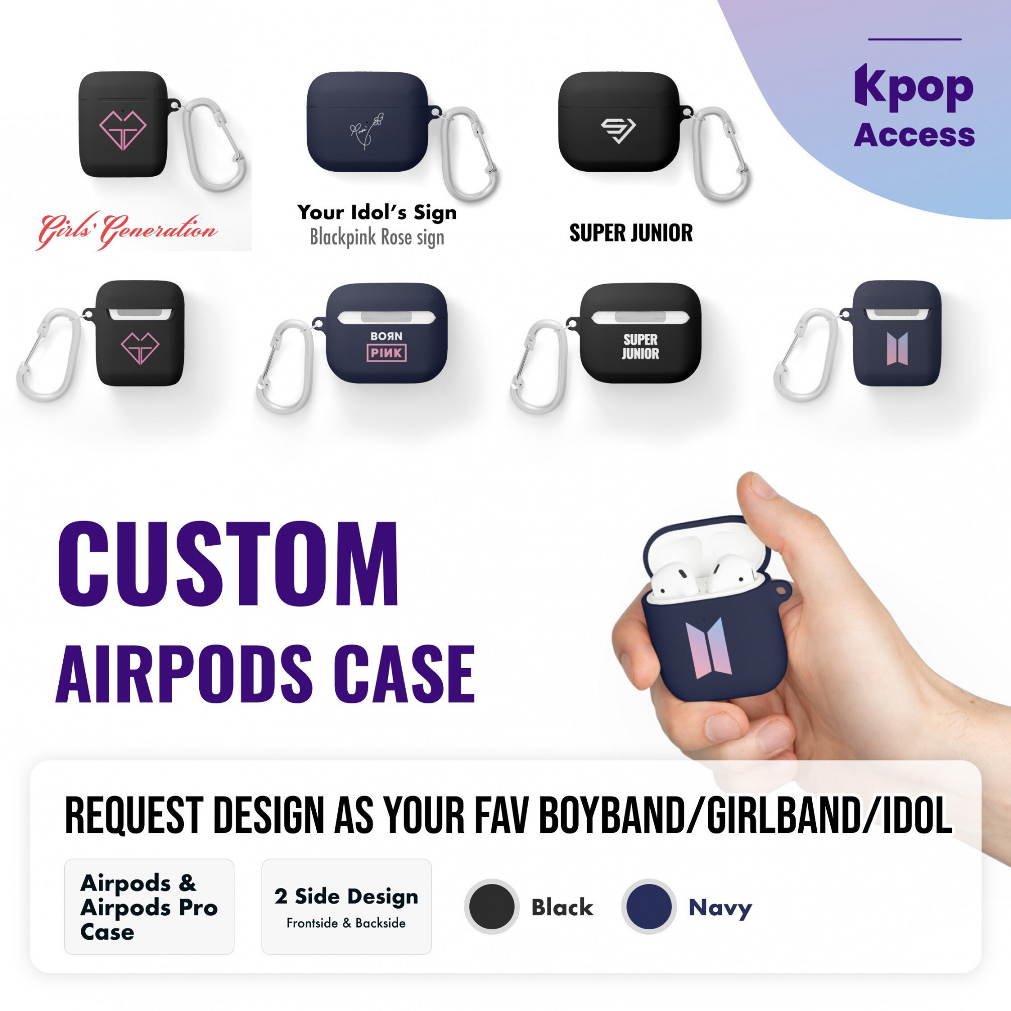 Enhypen AirPod case - Etsy