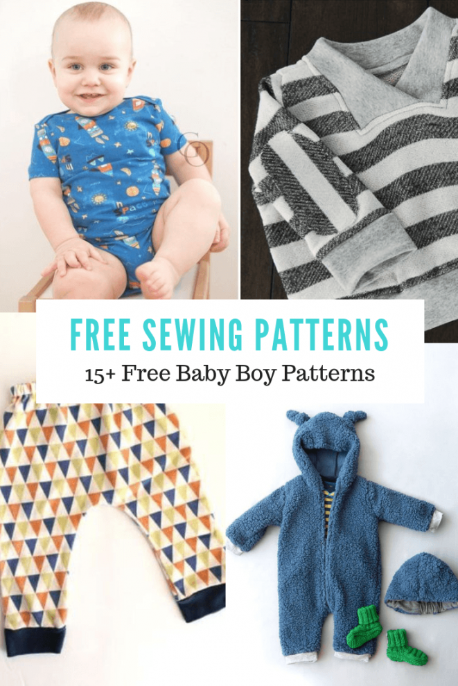 FREE PATTERN ALERT:+ Free Baby Boy Patterns  On the Cutting