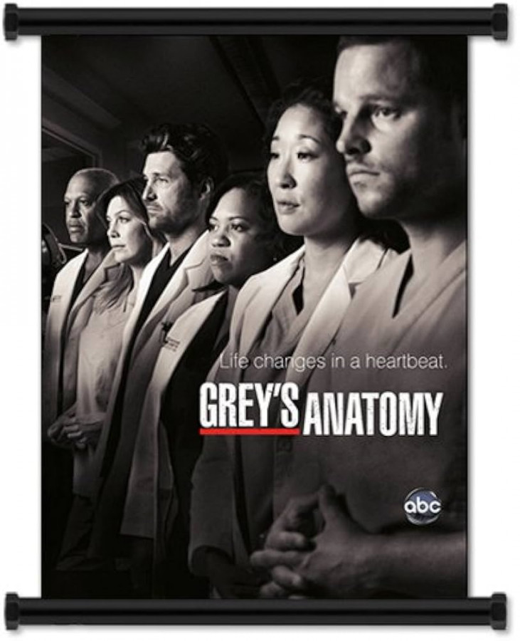 Grey&#;s Anatomy Season  TV Show Fabric Wall Scroll Poster (" X