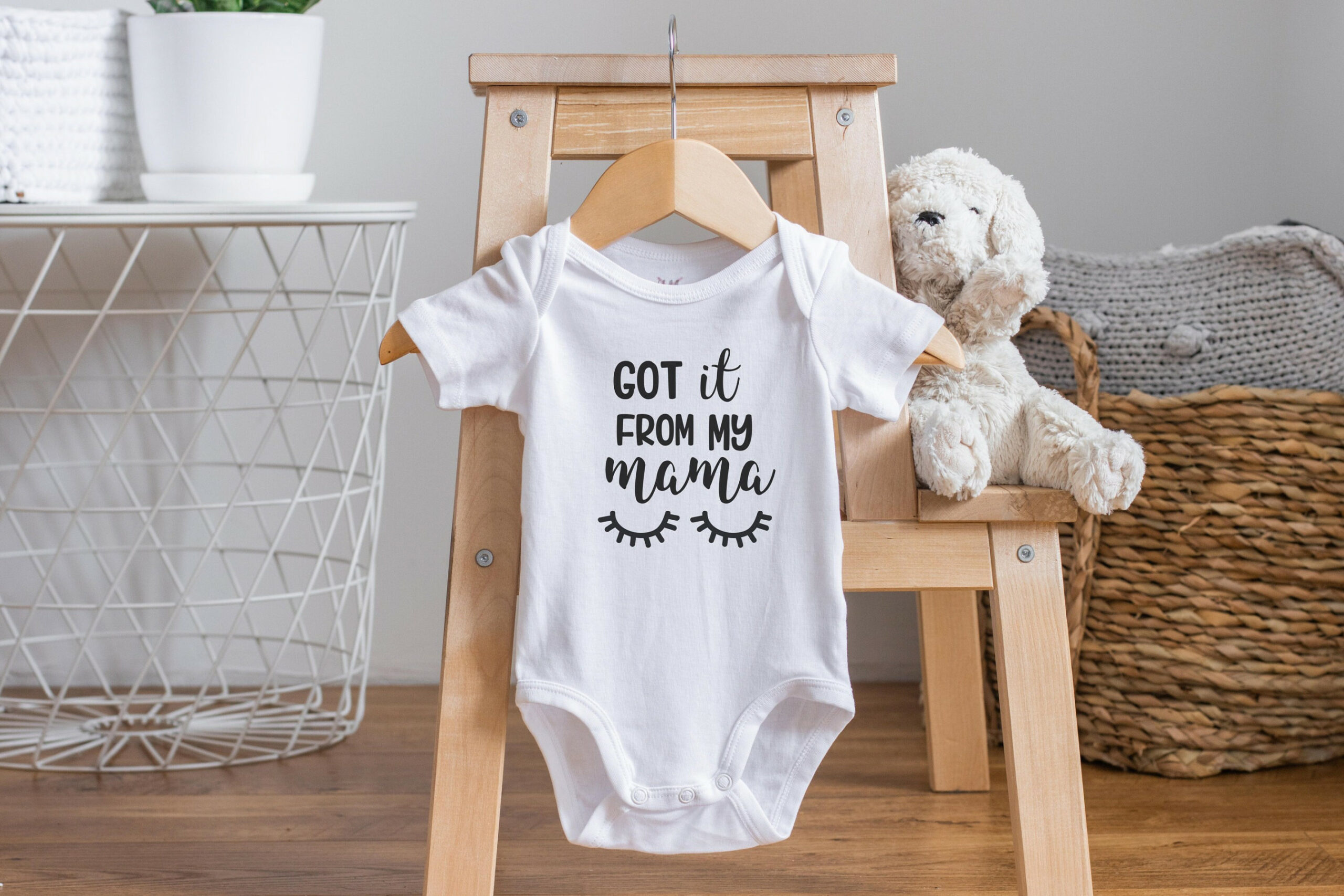 Habe es von meiner Mama Onesie®, lustige Baby Body, süß wie meine