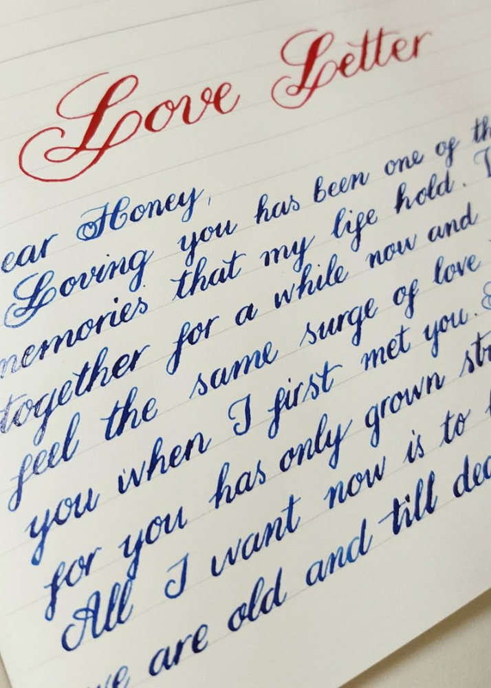 Handwritten Valentine