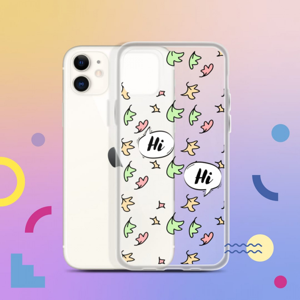 Heartstopper Blätter Handyhülle Klar Inspiriert Nick und Charlie sagen  Hallo Merch Herzstopper Alice Oseman iPhone & Samsung Handyhülle - Etsy