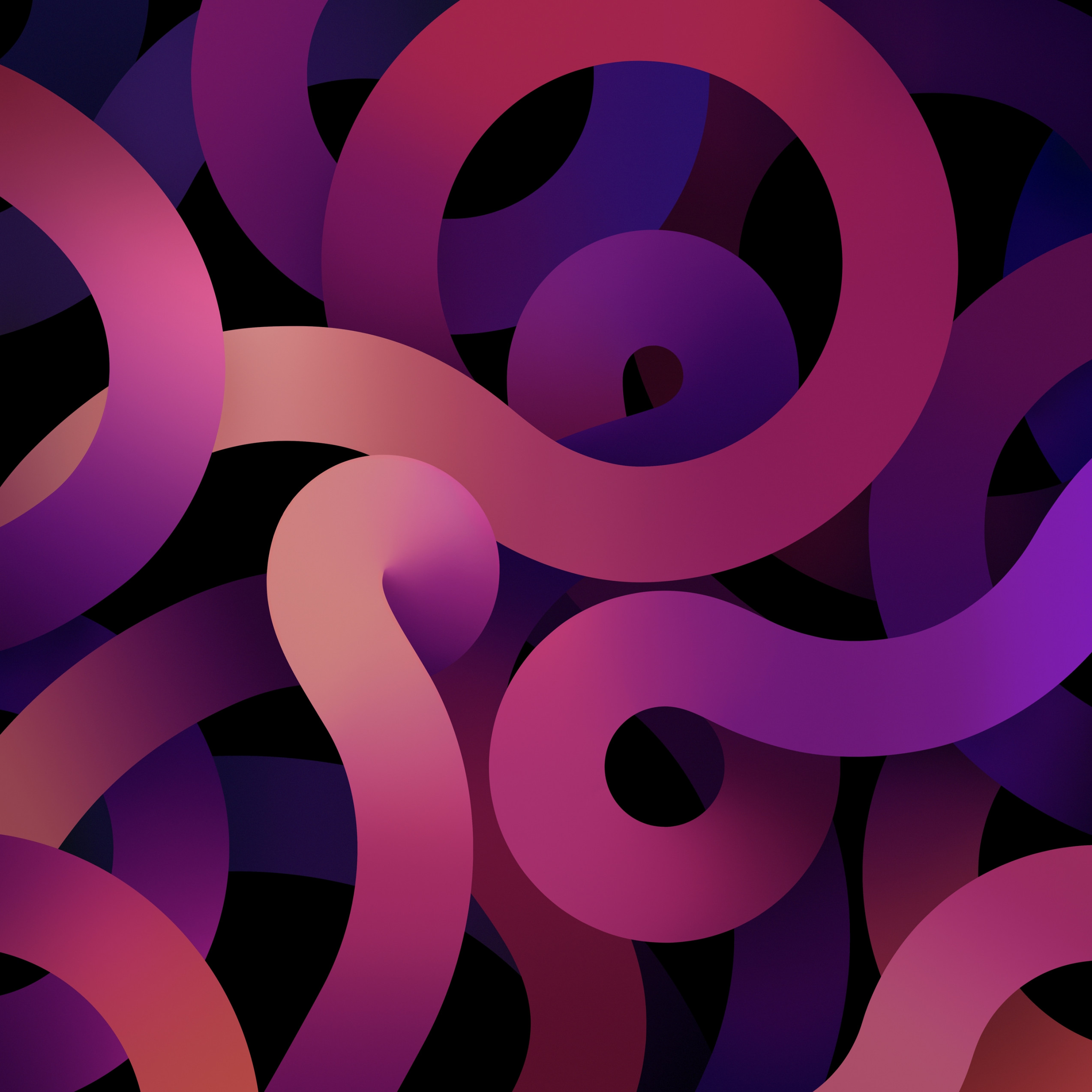 iPad Air  Noodles Pink Dark – Stock Wallpaper (Extracted from