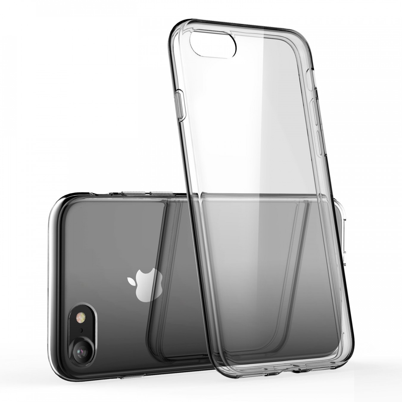 iPhone  Hülle, technext stoßfest Ultra Slim Fit Silikon iPhone  Deckel  TPU weiche Gel Gummiabdeckung Klar