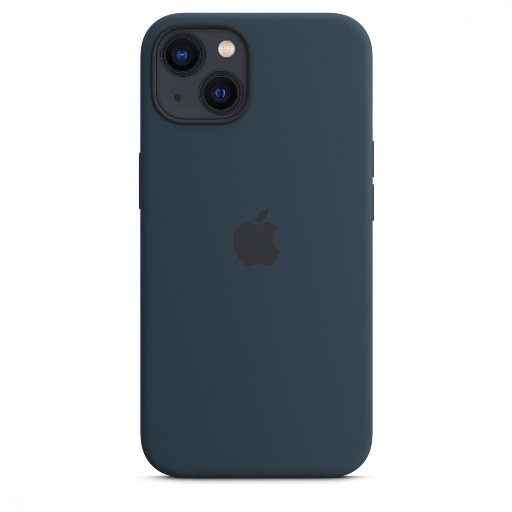 iPhone  Silikon Case mit MagSafe - Abyssblau