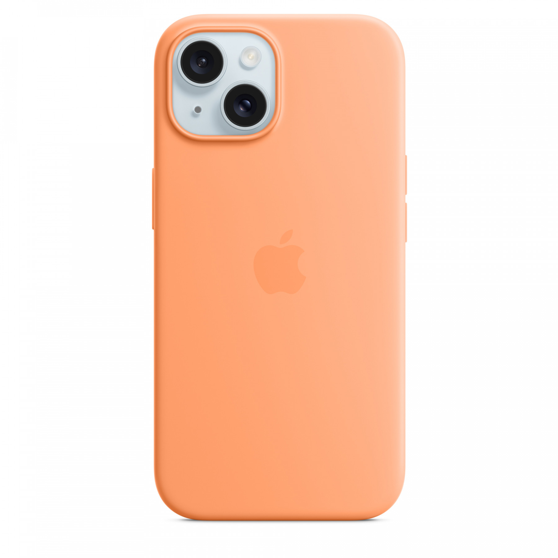 iPhone  Silikon Case mit MagSafe – Sorbet Orange