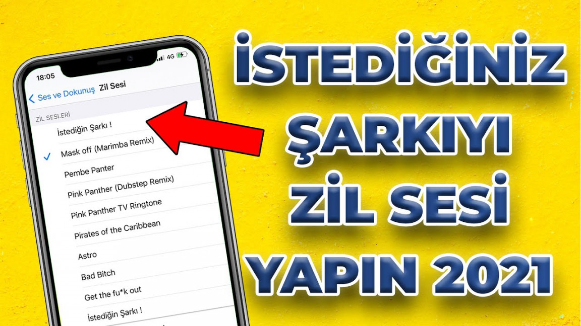 iPhone Zil Sesi Yapma