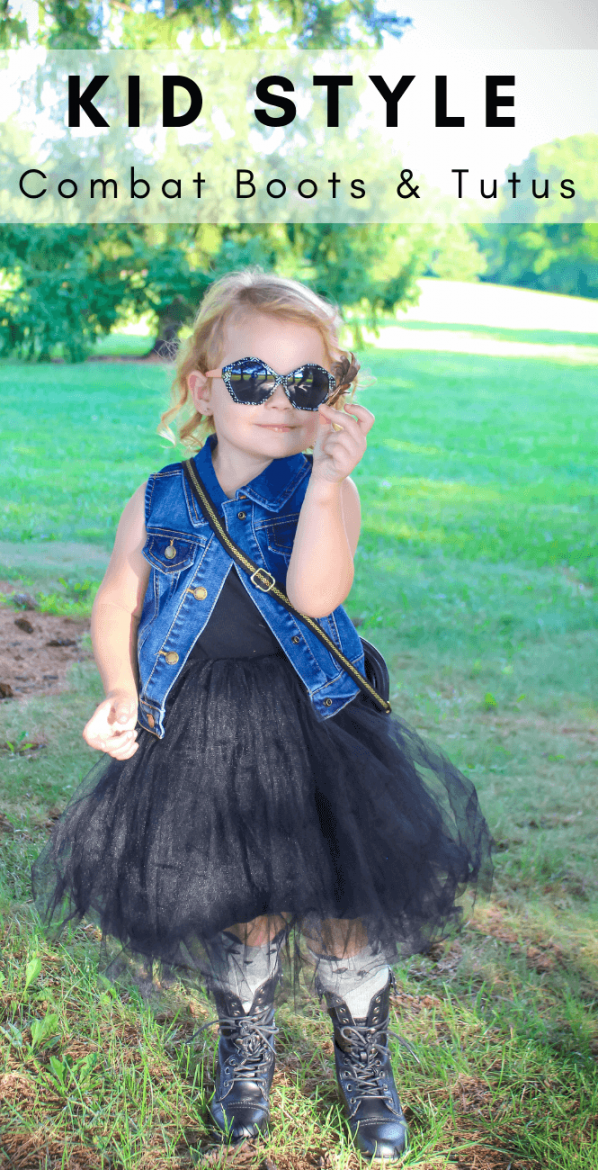 Kid Style : Combat Boots and Tutus - Leggings 