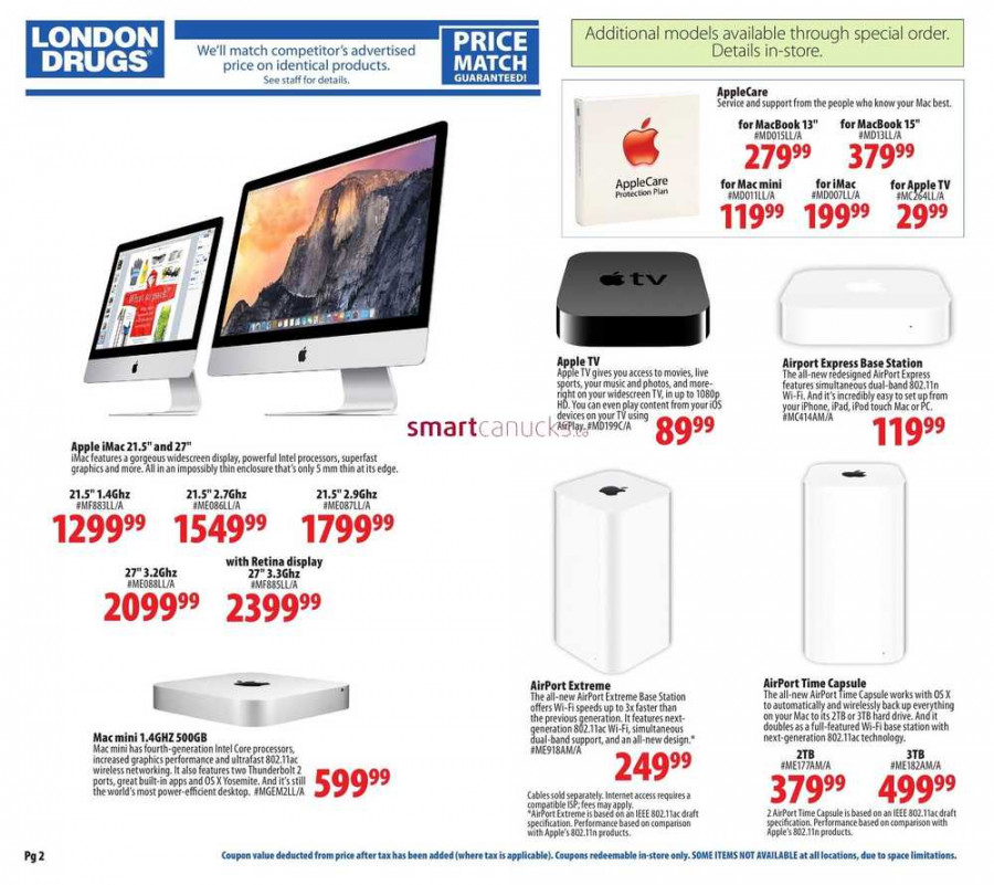 London Drugs Apple Products Flyer August  to