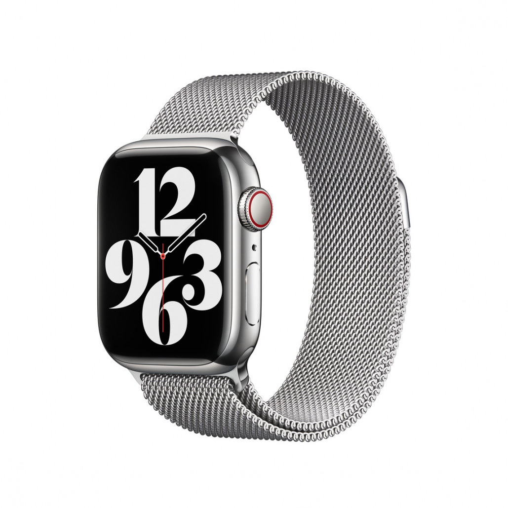 mm Milanaise Armband Silber - Apple (DE)