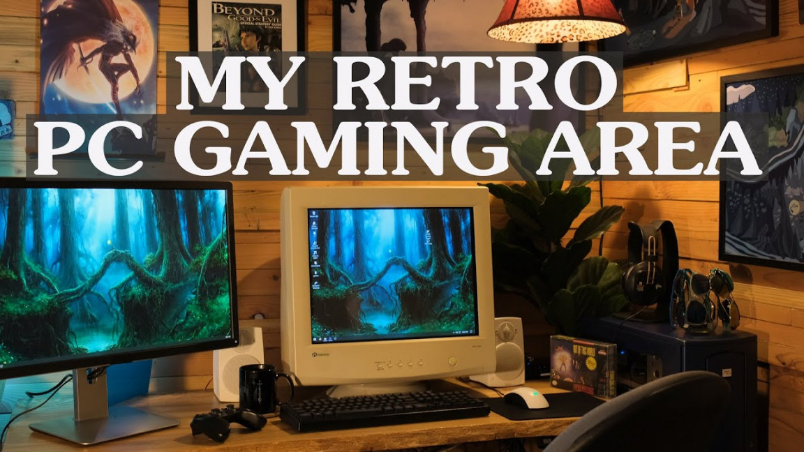 My Retro PC Gaming Setup Tour (It