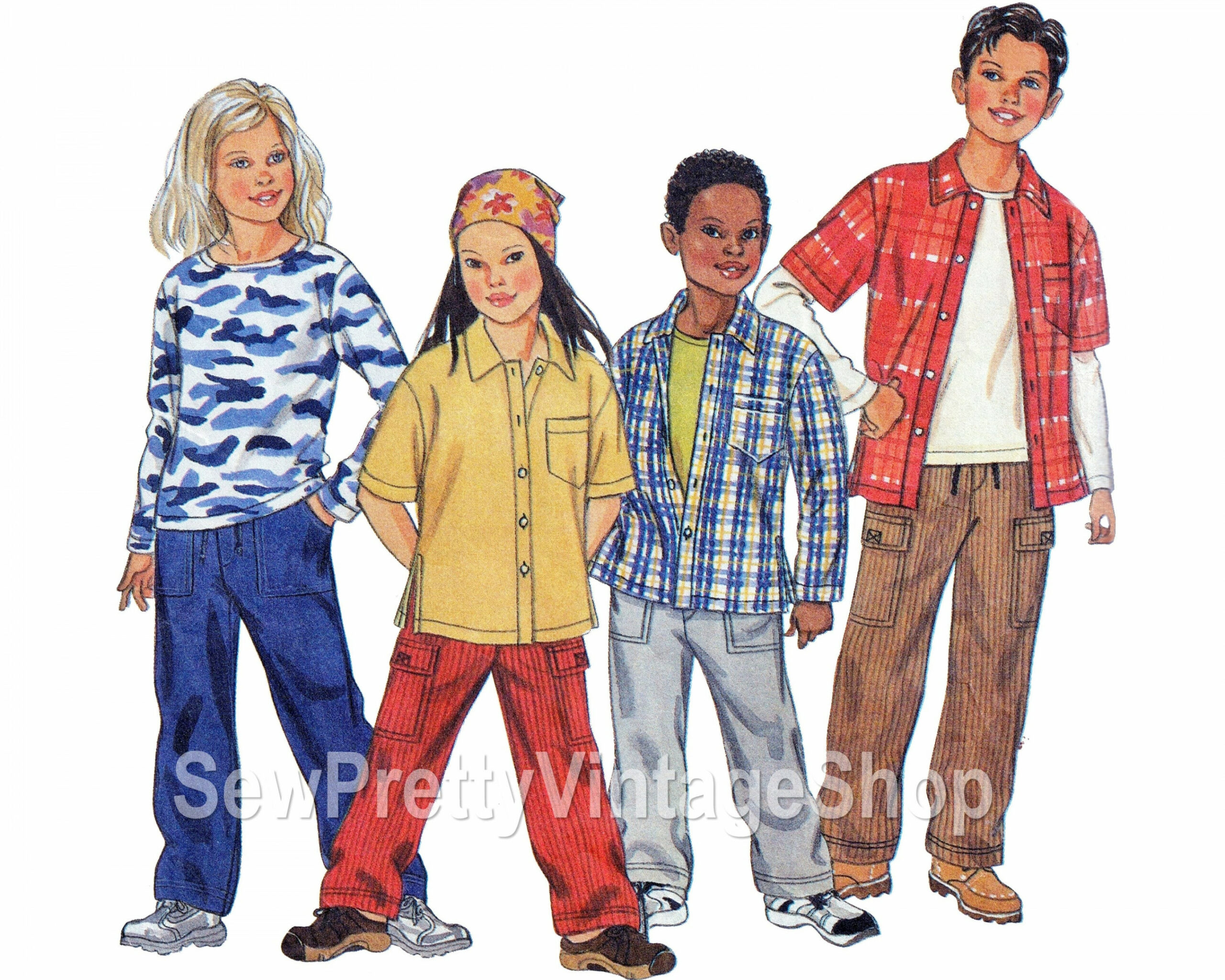 New Look  s Gender Neutral Kids Clothes: pull on cargo pants