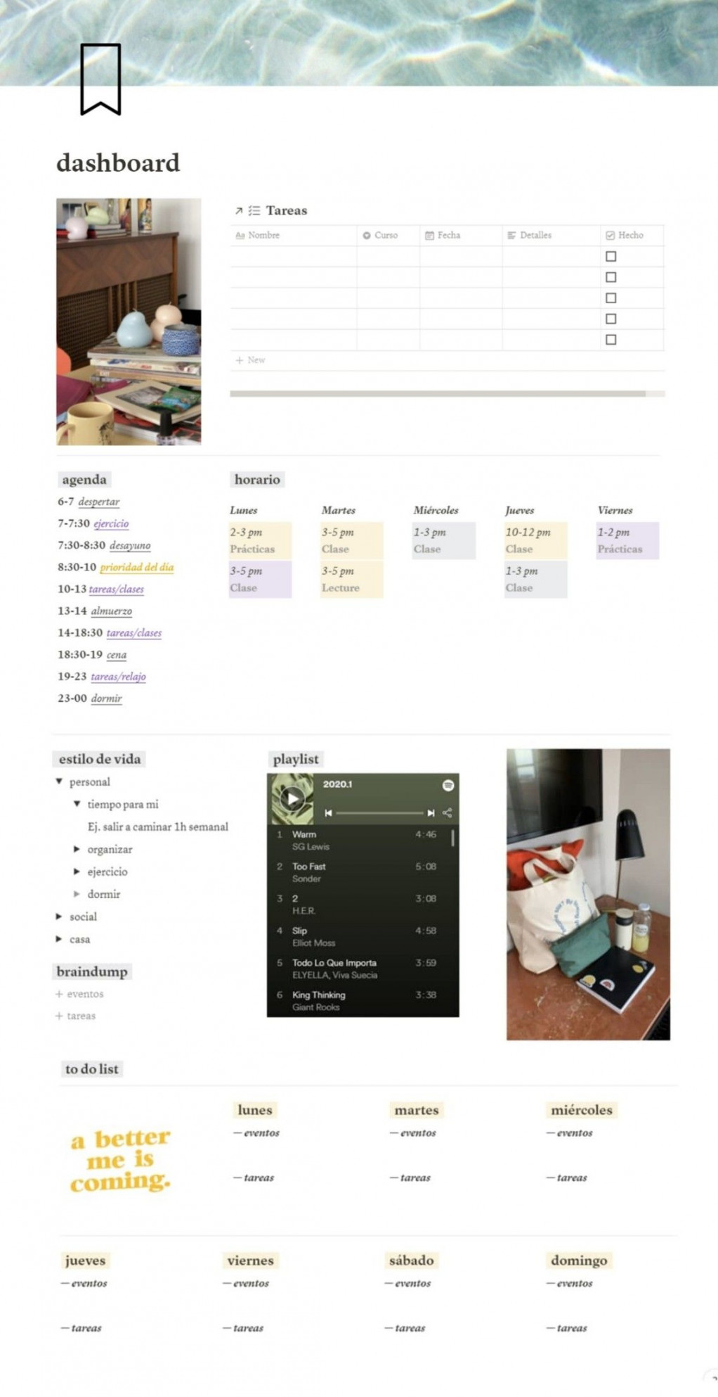 notion template  Study motivation, Notions, Templates