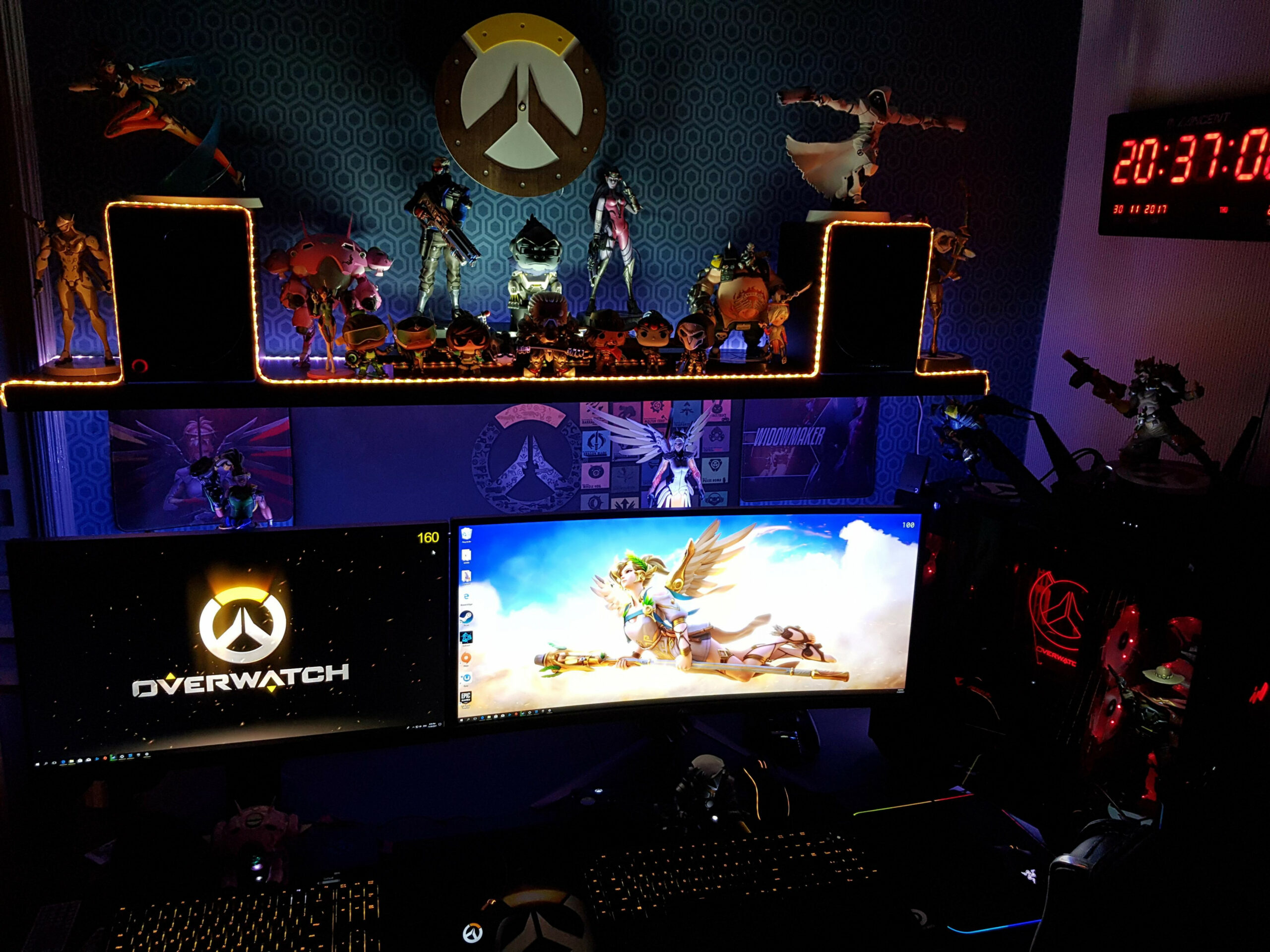 Overwatch setup : r/gaming