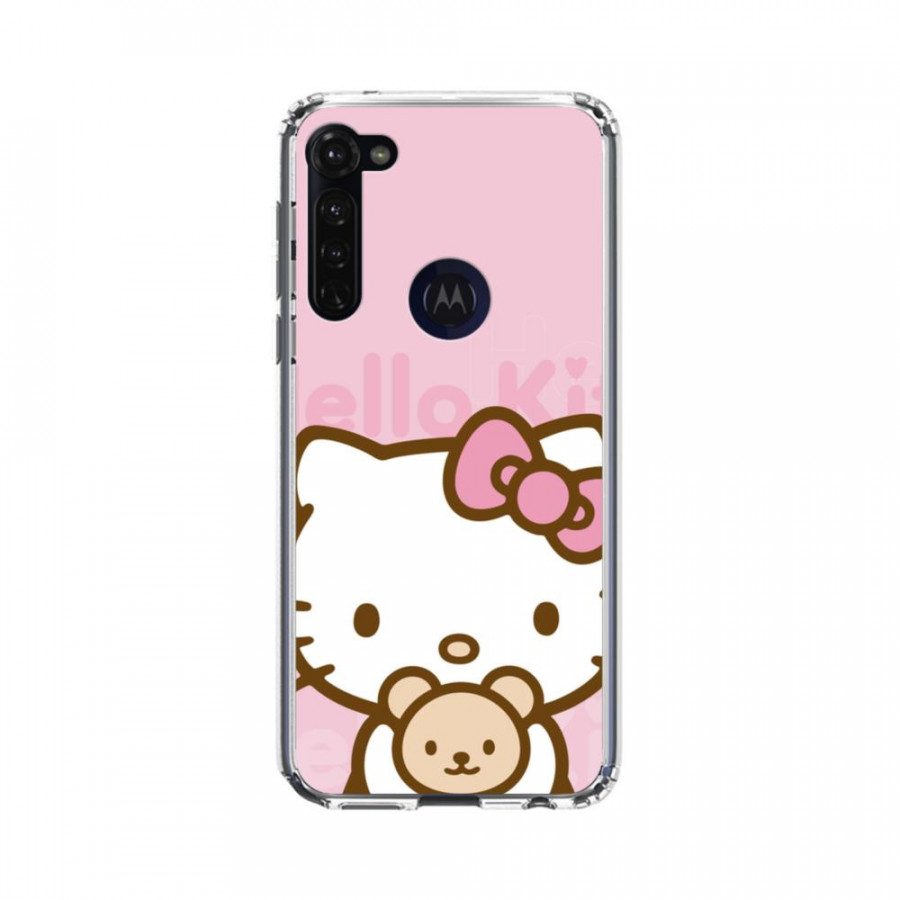 Pink Hello Kitty Motorola Moto G Stylus Clear Case  CaseFormula