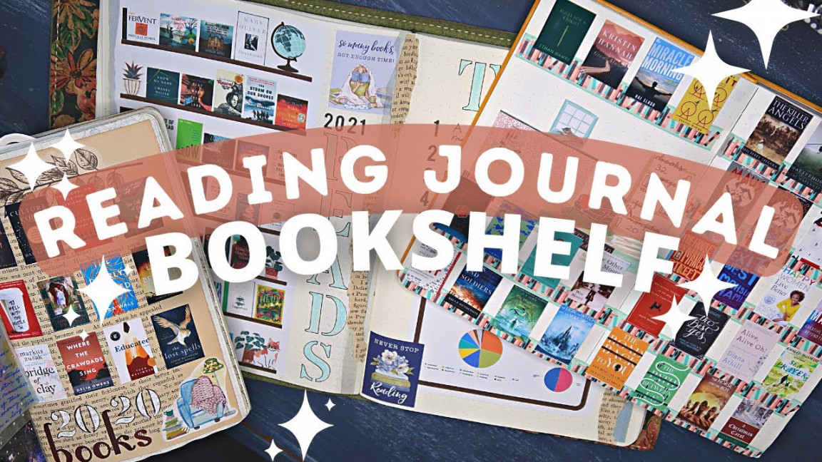 Reading Journal Spread Idea // How to Create an Aesthetic Reading Tracker