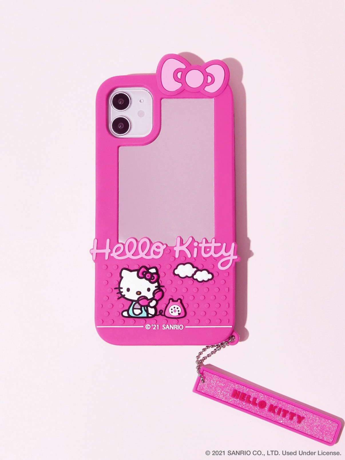 SHEIN X Hello Kitty and Friends Cartoon Graphic Mirror Phone Case