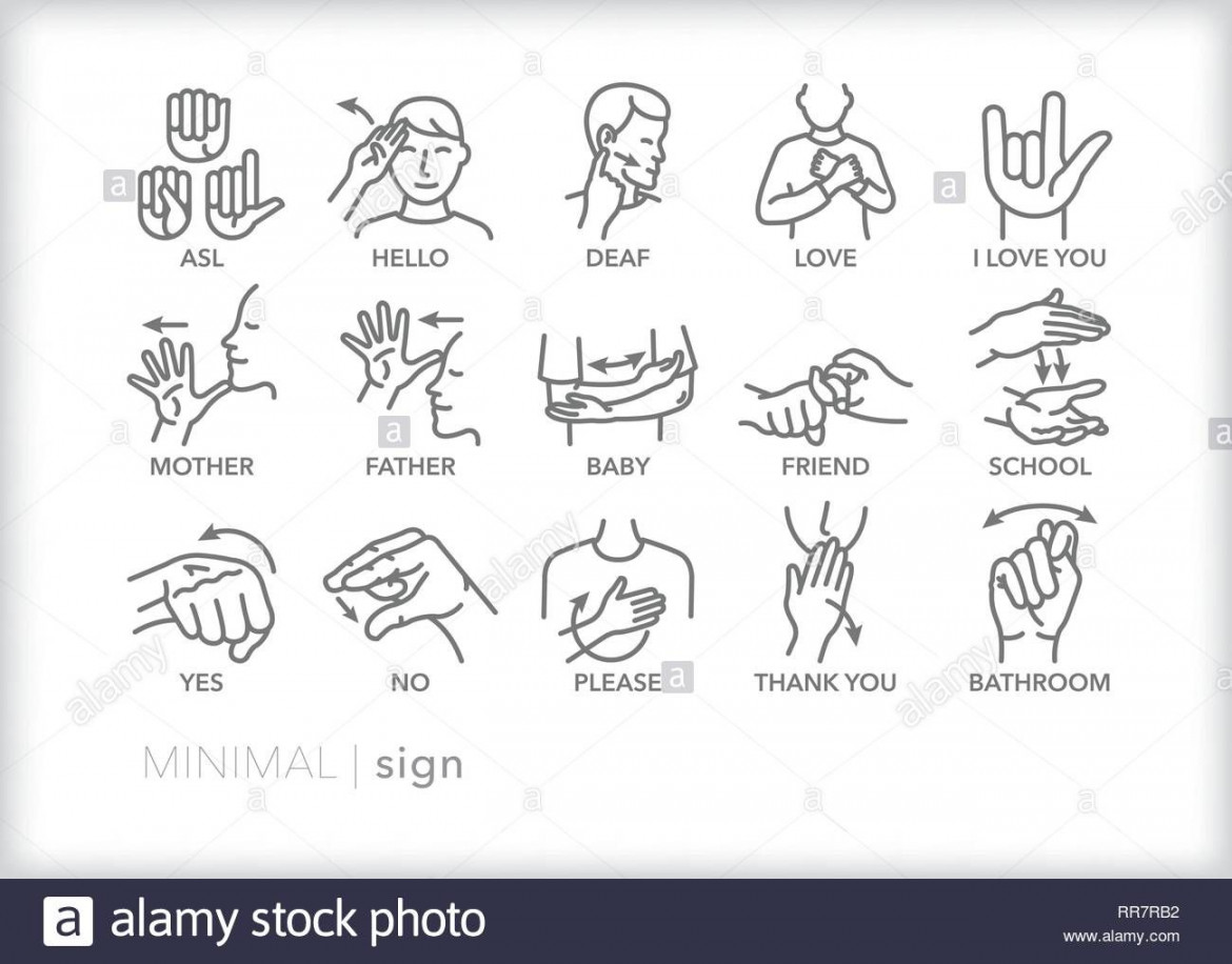 Sign Language Hand Gestures  Asl sign language words, Sign